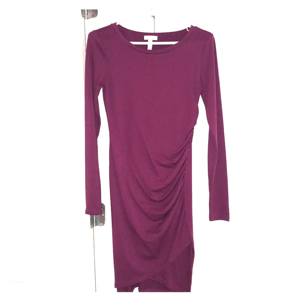 Leith fitted purple dress Size Small